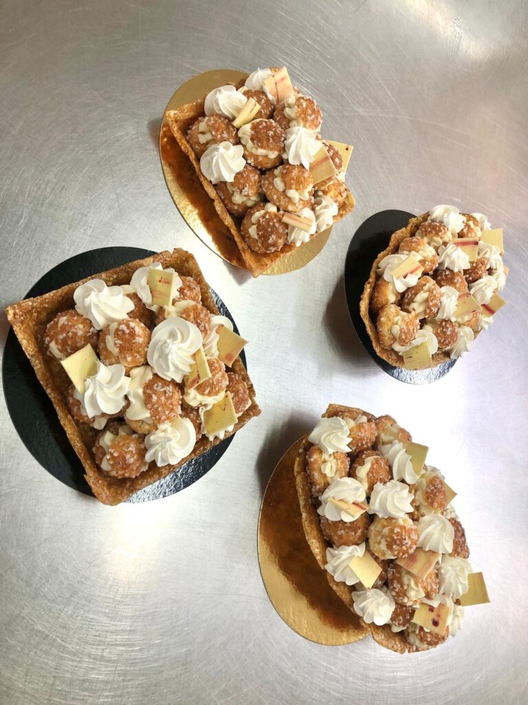 Profiteroles glacées